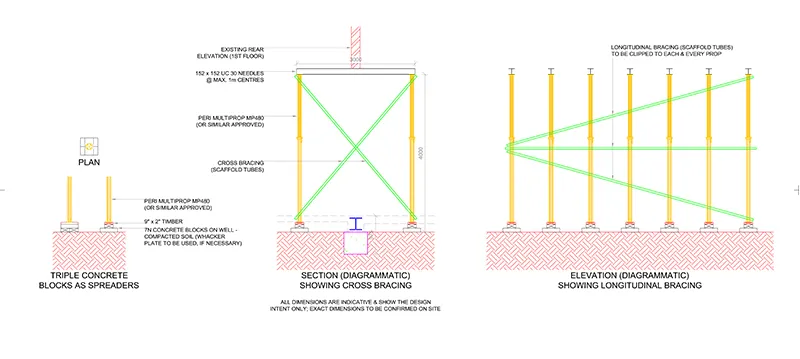 Drawing of Uplands project
